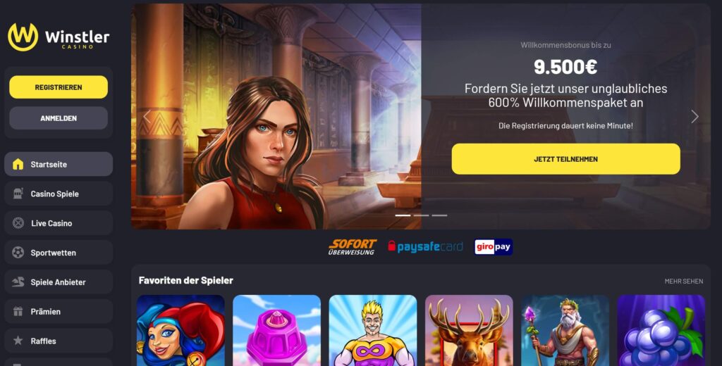 Winstler Casino Deutschland Bonus